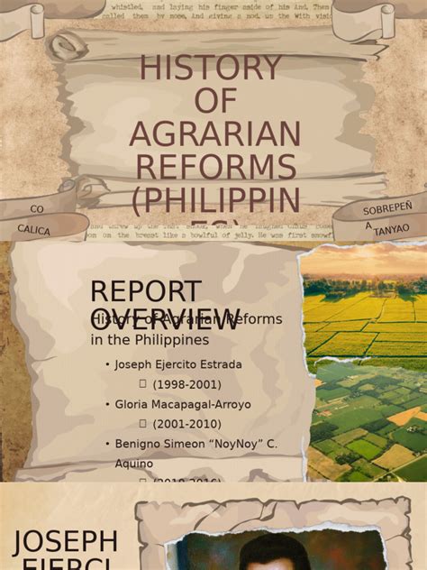 Agrarian Reform in the Philippines: A Historical .